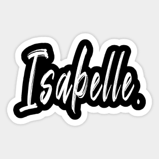 Name Girl Isabelle Sticker